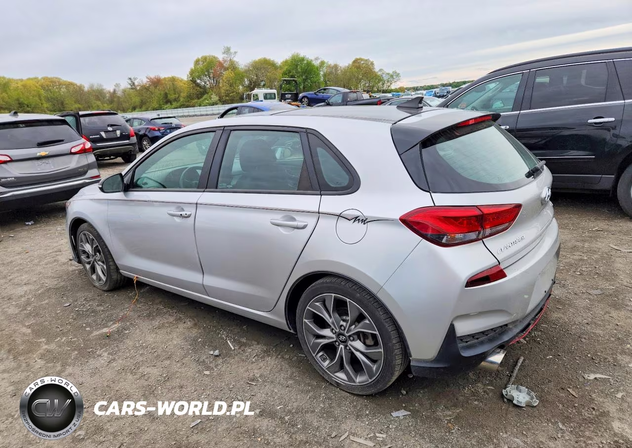 2019 Hyundai Elantra Gt N Line VIN:KMHH55LC8KU107361 - 2