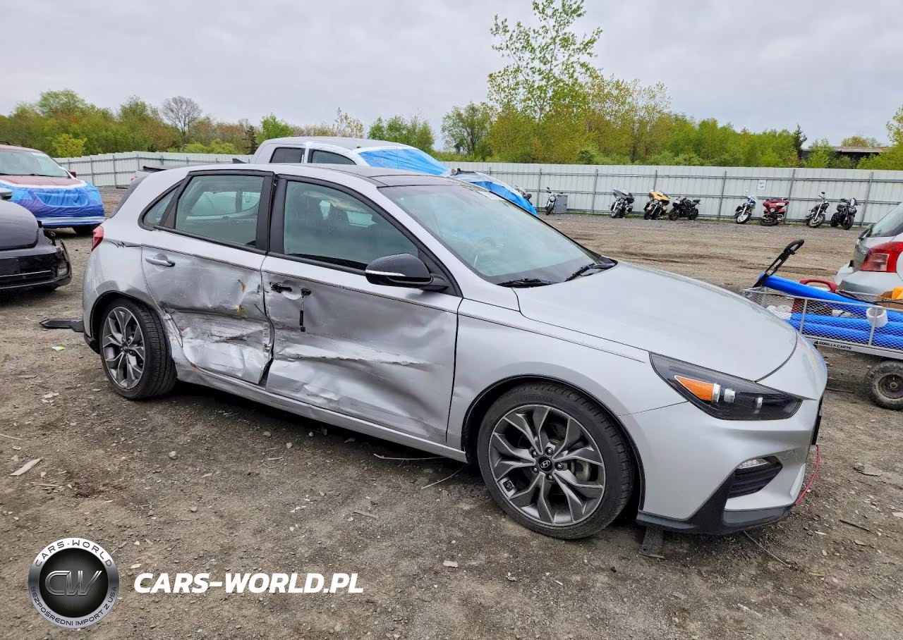 2019 Hyundai Elantra Gt N Line VIN:KMHH55LC8KU107361 - 4