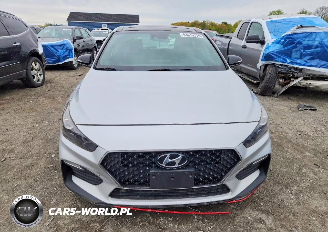 2019 Hyundai Elantra Gt N Line VIN:KMHH55LC8KU107361 - 5
