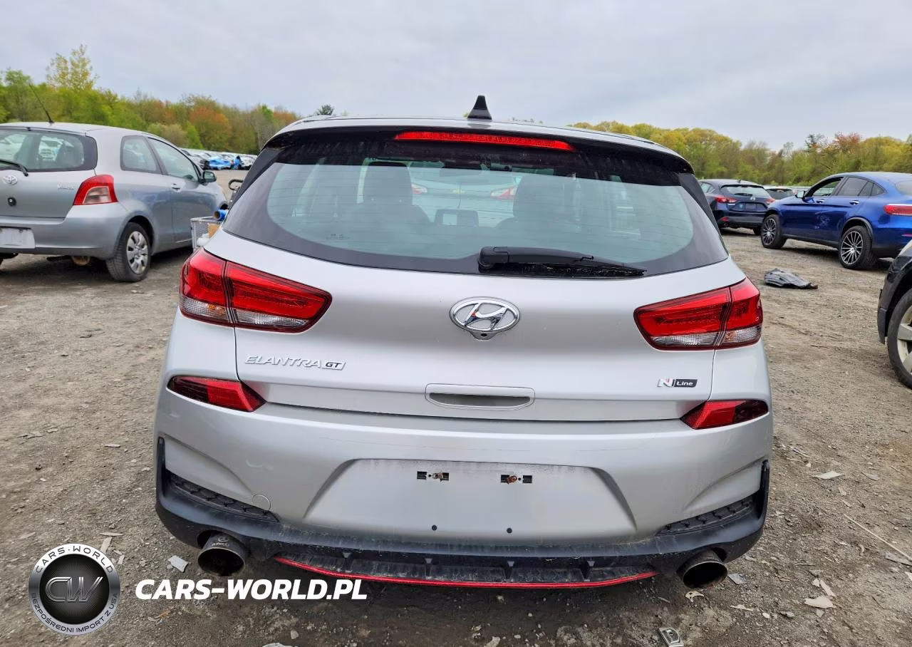 2019 Hyundai Elantra Gt N Line VIN:KMHH55LC8KU107361 - 6