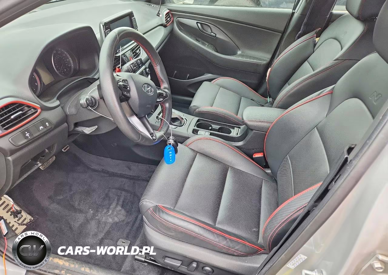 2019 Hyundai Elantra Gt N Line VIN:KMHH55LC8KU107361 - 7