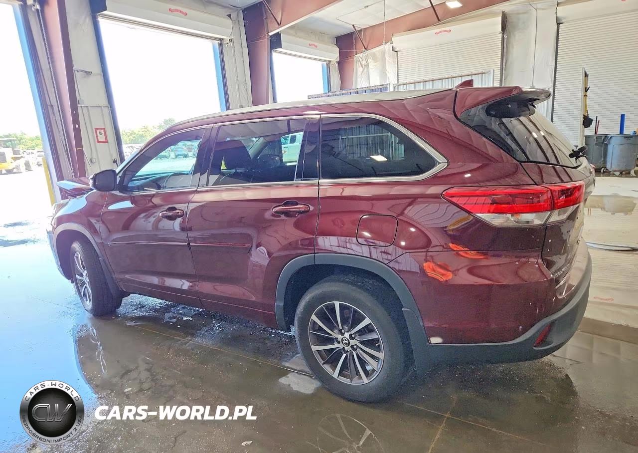 2017 Toyota Highlander Xle VIN:5TDJZRFH4HS372185 - 2