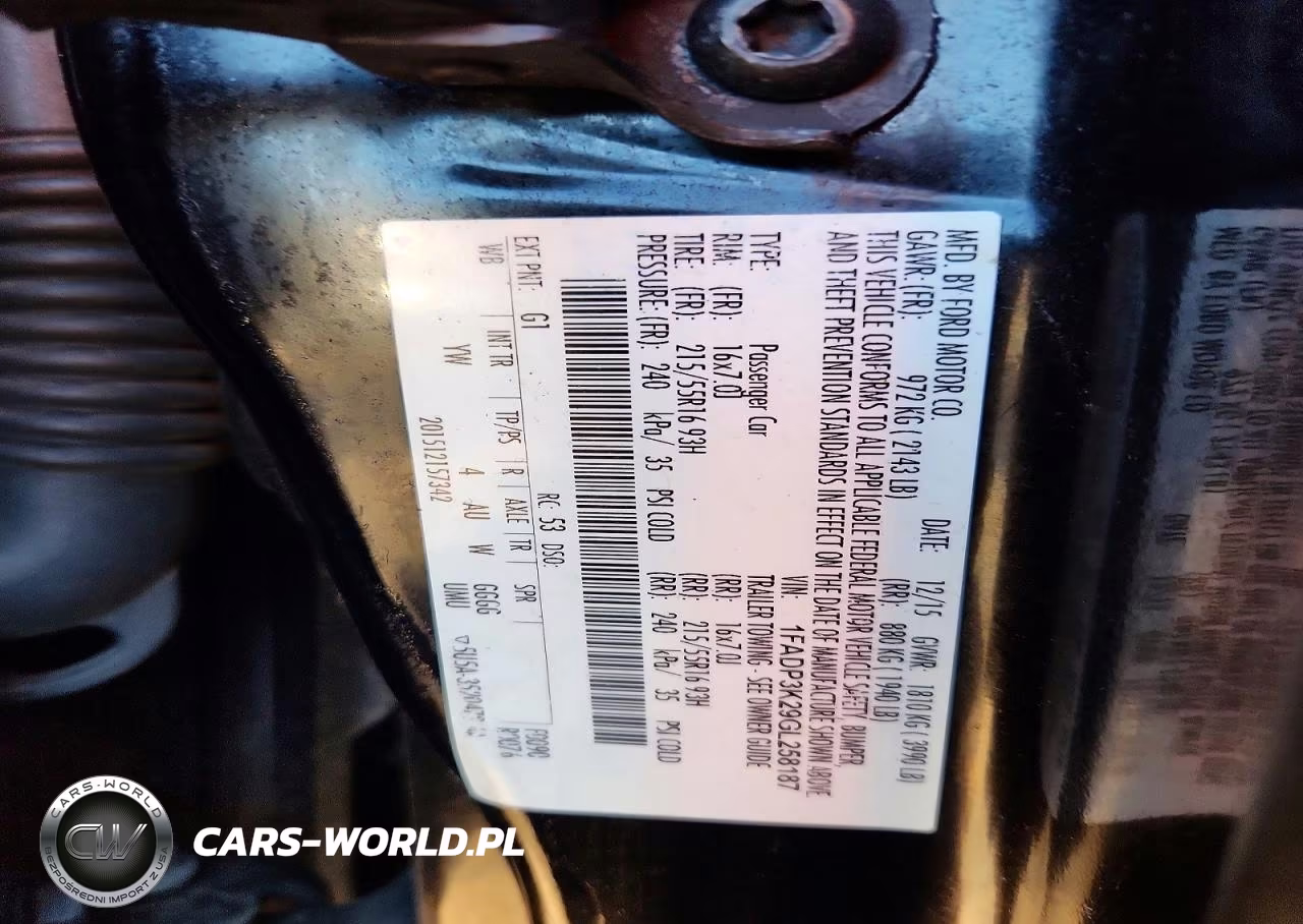 2016 Ford Focus Se VIN:1FADP3K29GL258187 - 12