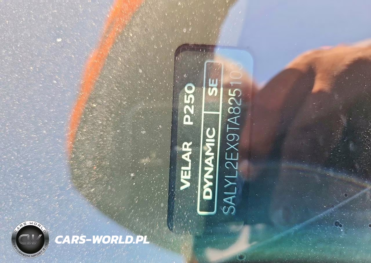 2026 Land Rover Range Rover Velar Dynamic Se VIN:SALYL2EX9TA825103 - 13