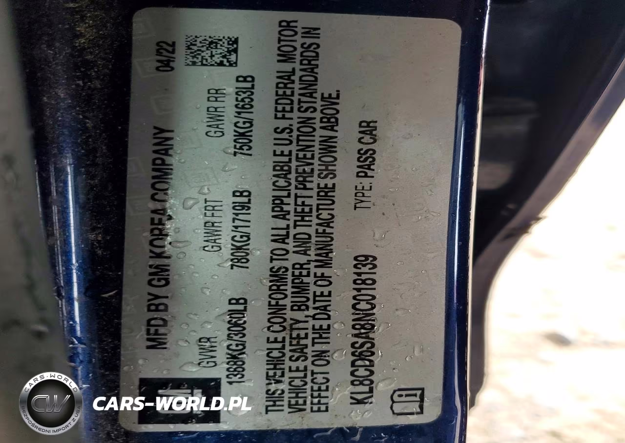2022 Chevrolet Spark 1Lt VIN:KL8CD6SA8NC018139 - 13