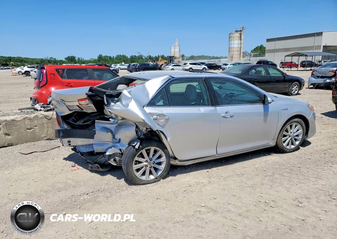 2013 Toyota Camry Hybrid Xle VIN:4T1BD1FK2DU078706 - 3