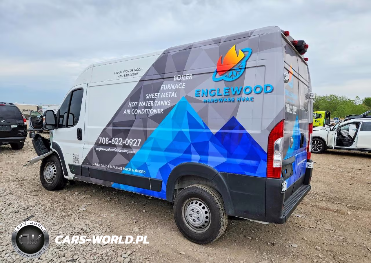 2024 Ram Promaster 1500 Delivery Van VIN:3C6LRVBG8RE121073 - 2