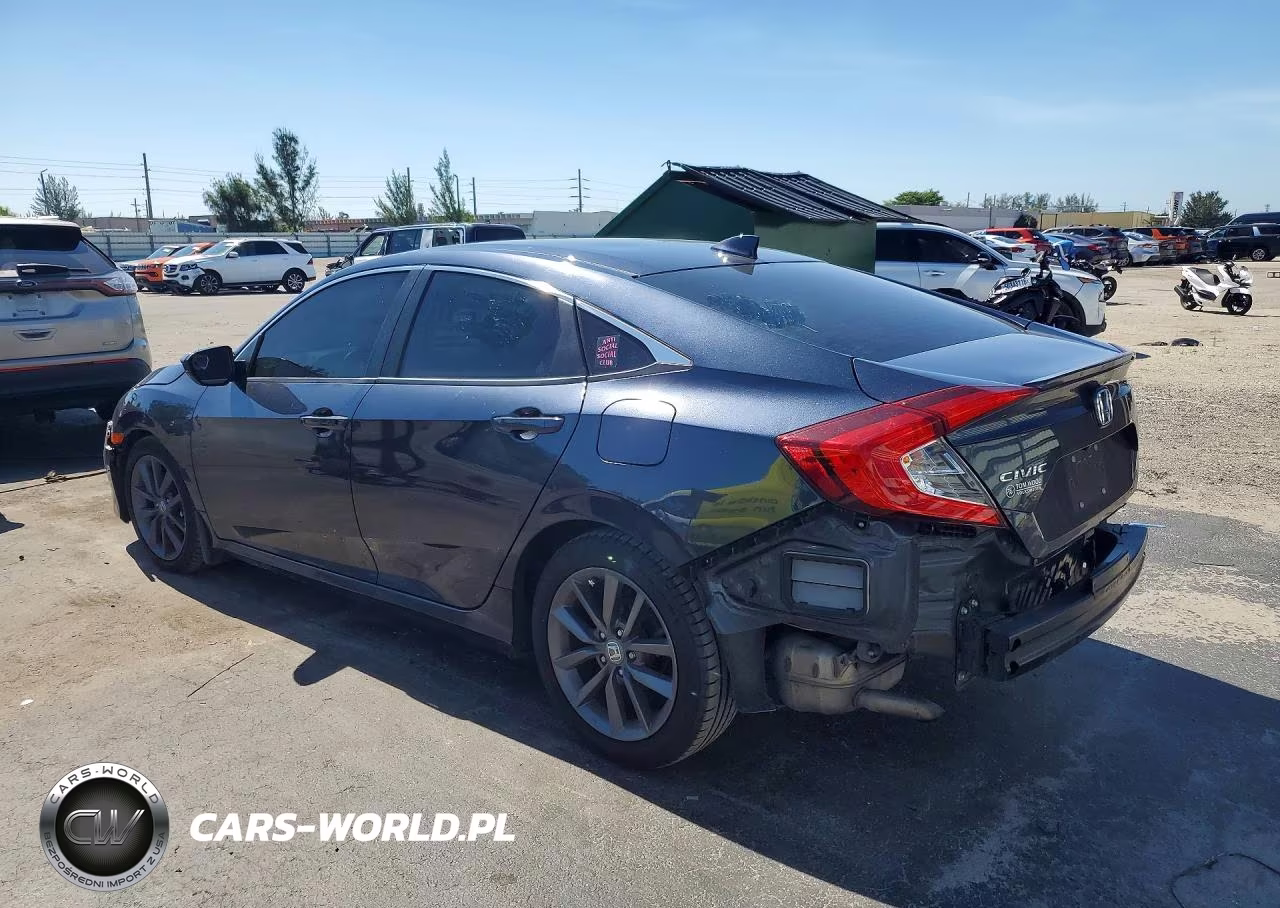 2020 Honda Civic Ex VIN:19XFC1F38LE001756 - 2