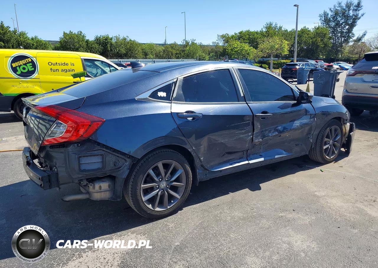 2020 Honda Civic Ex VIN:19XFC1F38LE001756 - 3