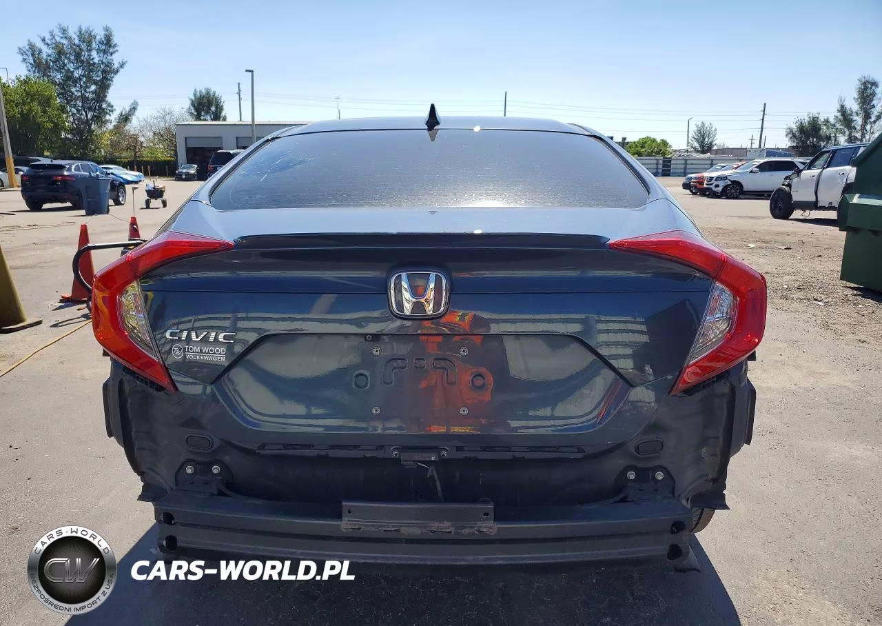 2020 Honda Civic Ex VIN:19XFC1F38LE001756 - 6