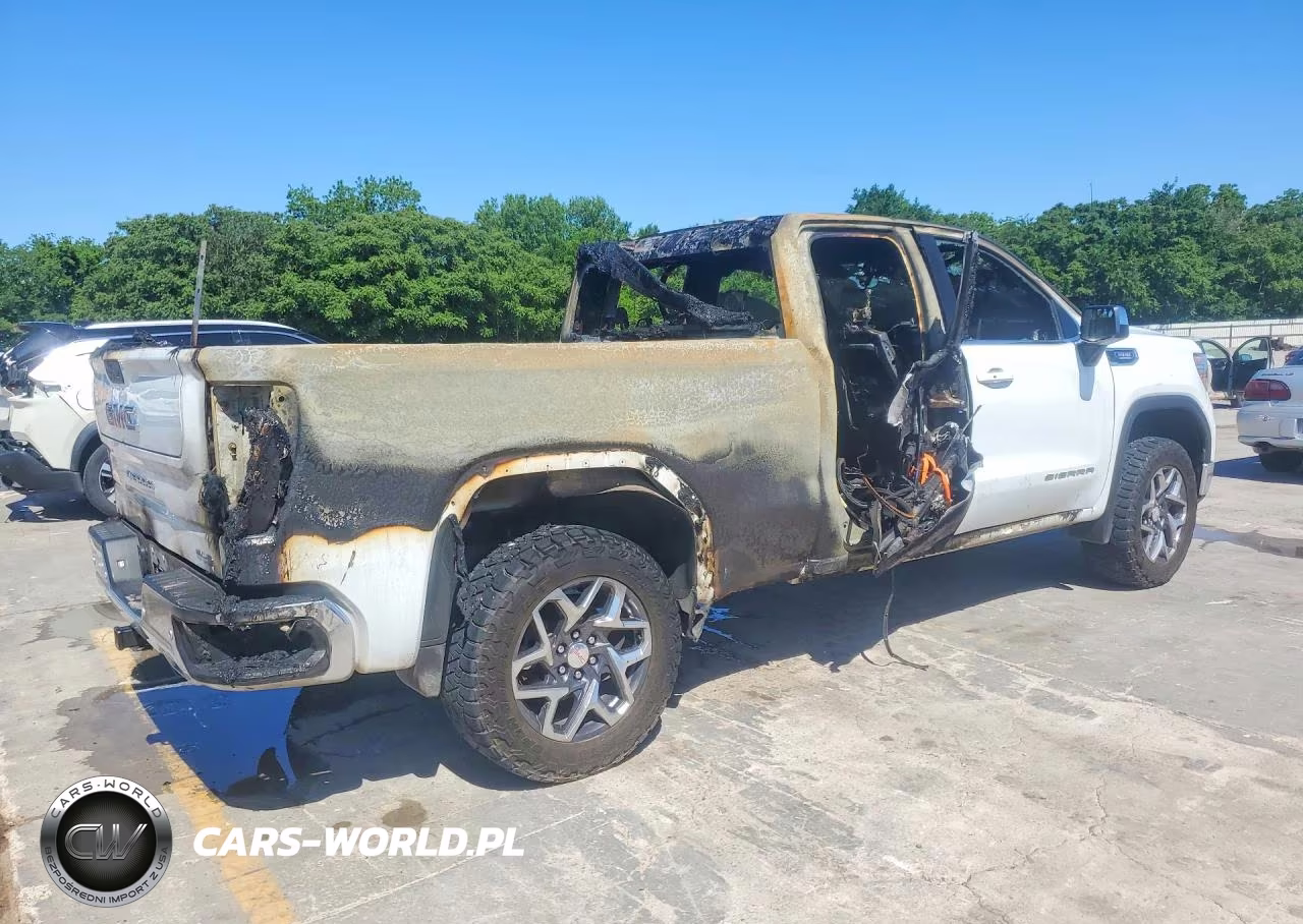 2021 GMC Sierra K1500 Sle VIN:1GTV9BETXMZ300219 - 3