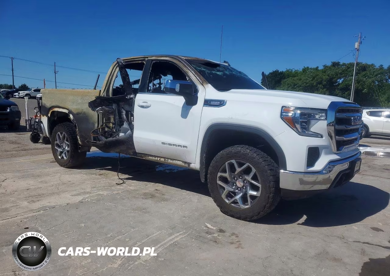 2021 GMC Sierra K1500 Sle VIN:1GTV9BETXMZ300219 - 4