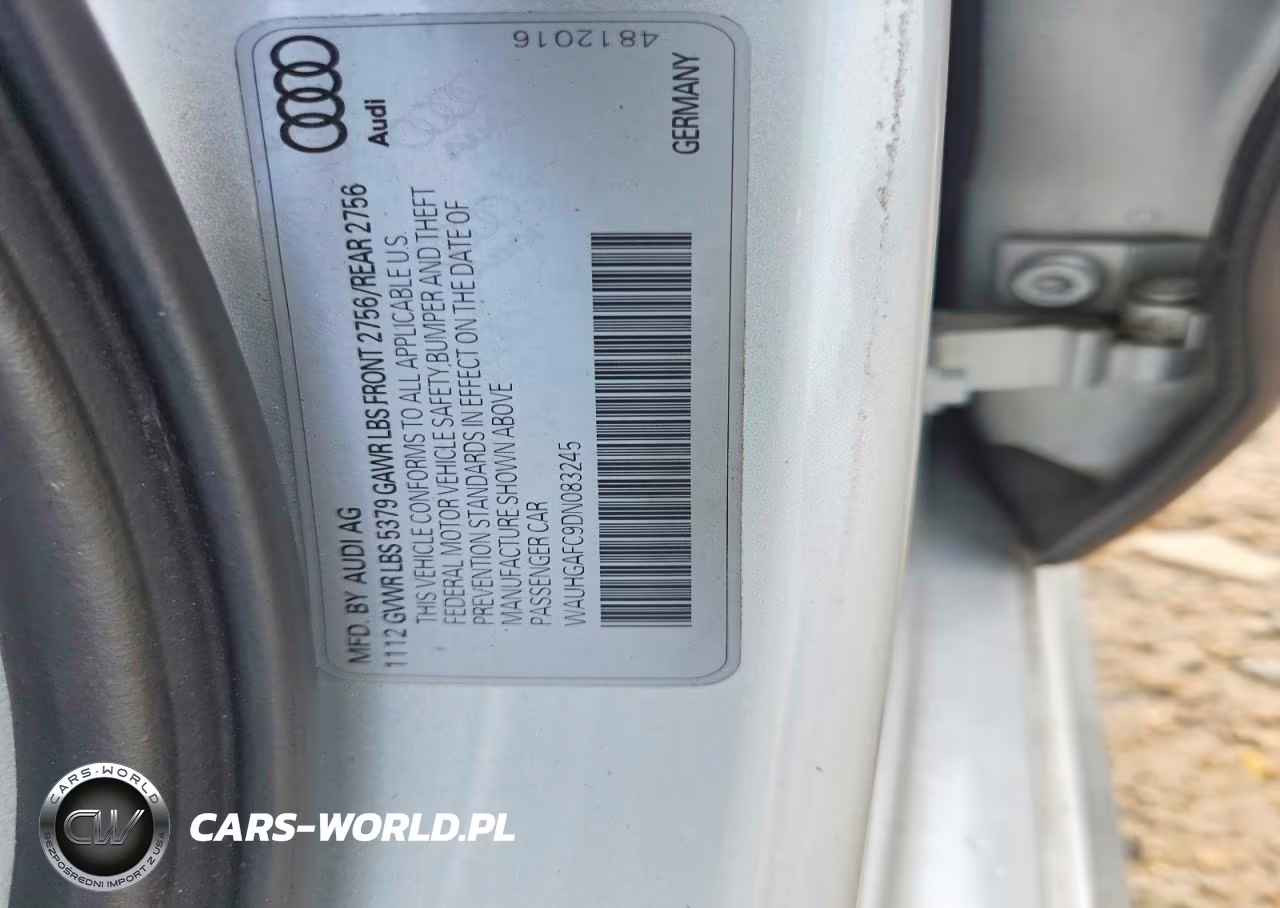 2013 Audi A6 Prestige VIN:WAUHGAFC9DN083245 - 13