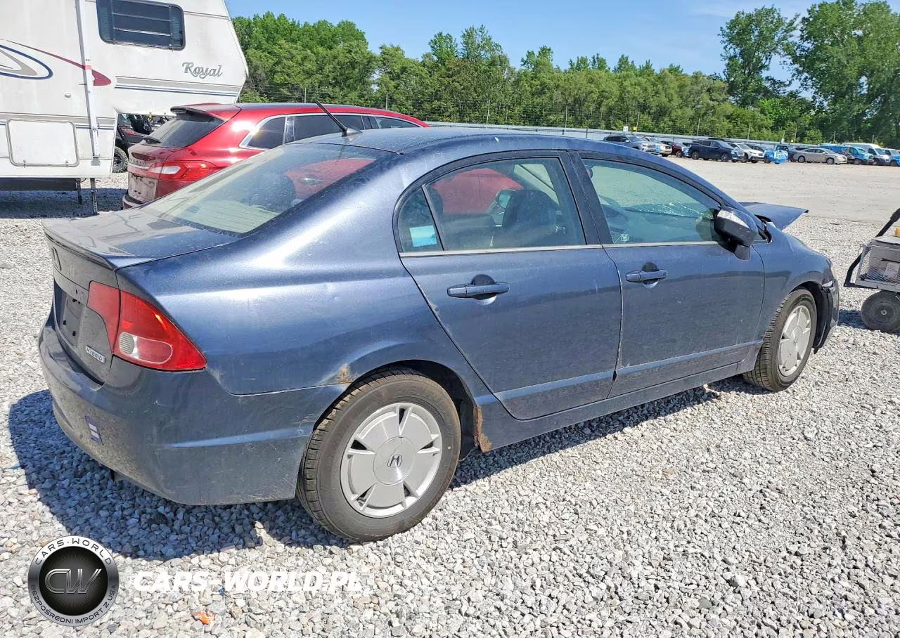 2007 Honda Civic Hybrid VIN:JHMFA36257S006570 - 3