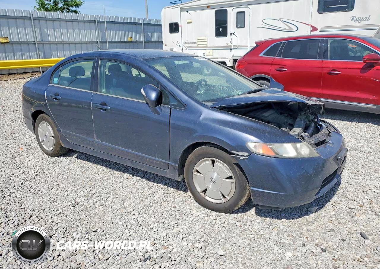 2007 Honda Civic Hybrid VIN:JHMFA36257S006570 - 4