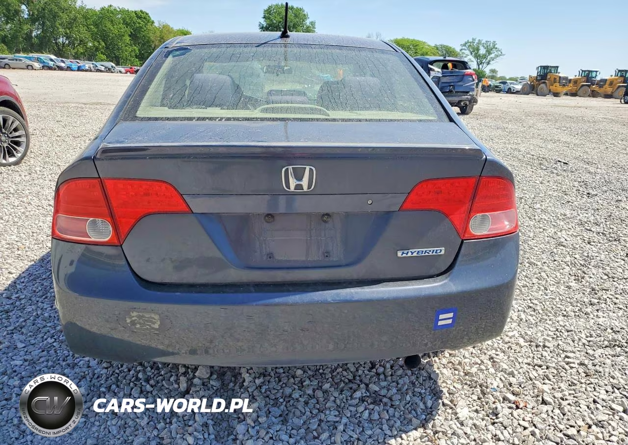 2007 Honda Civic Hybrid VIN:JHMFA36257S006570 - 6