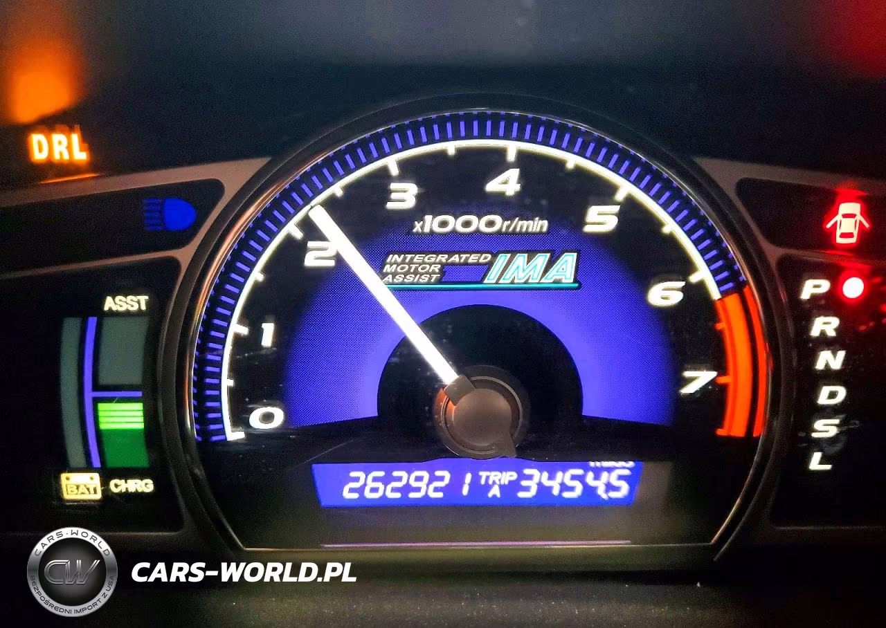 2007 Honda Civic Hybrid VIN:JHMFA36257S006570 - 9