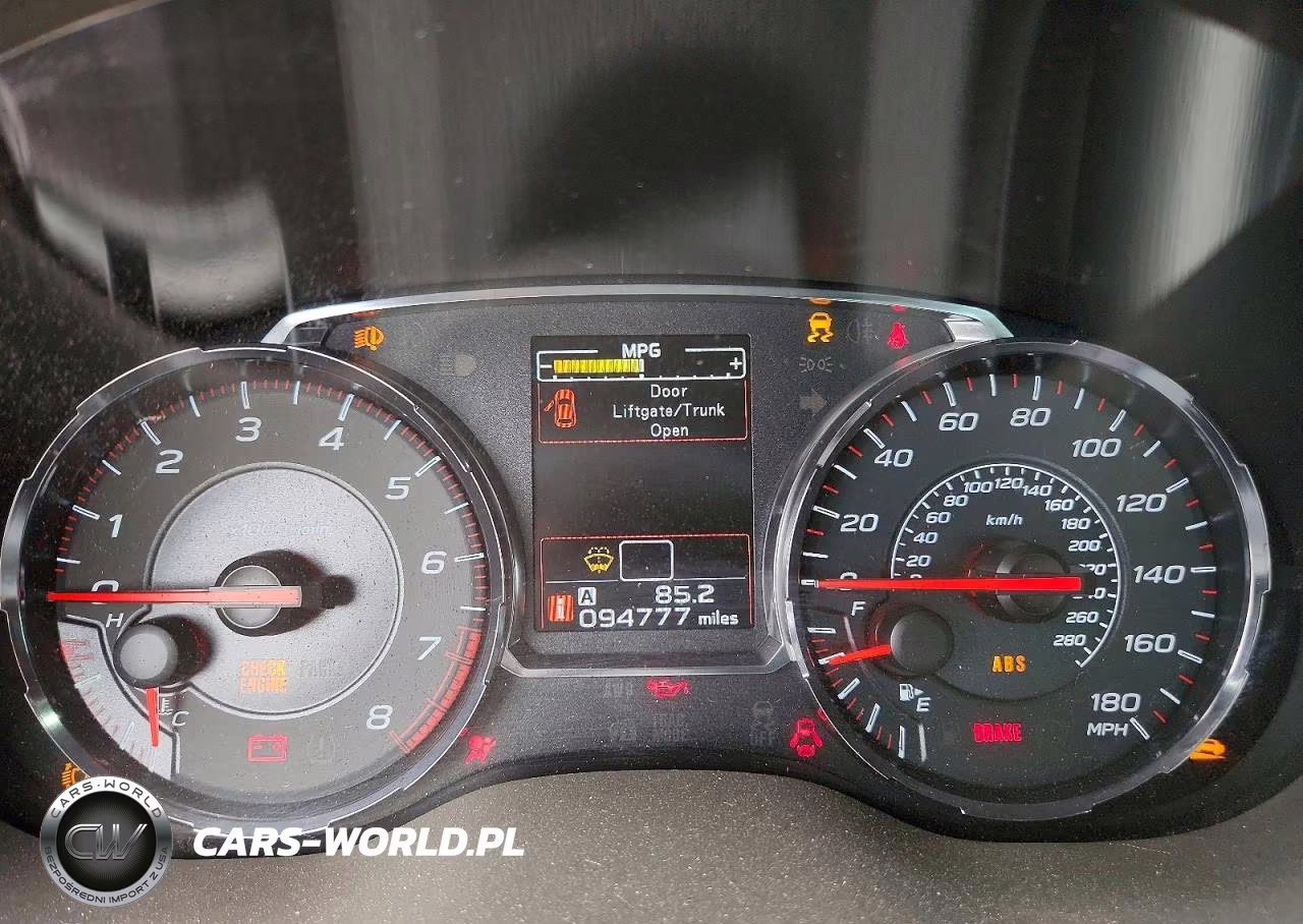 2018 Subaru Wrx Limited VIN:JF1VA1F63J9816398 - 9