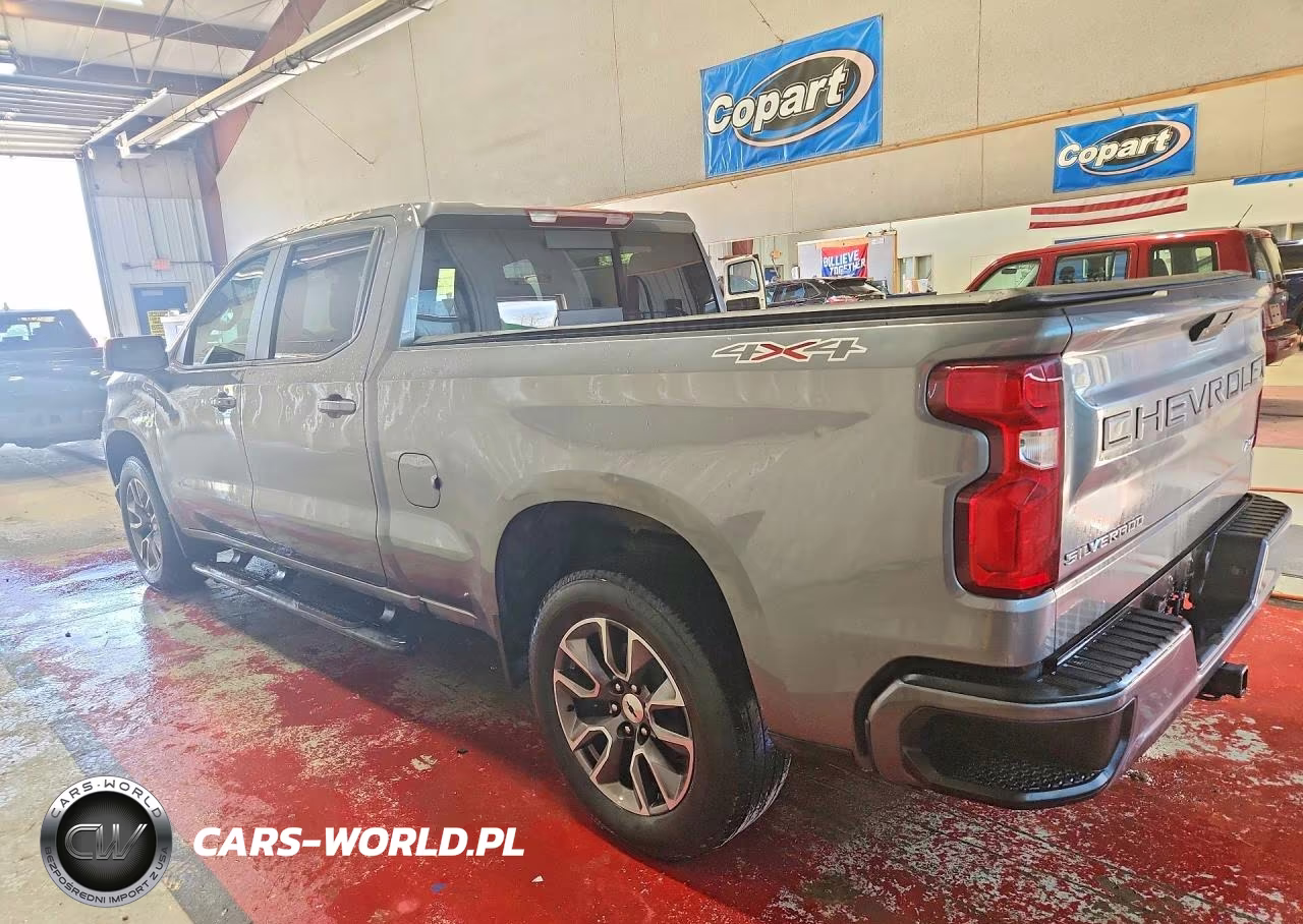 2022 Chevrolet Silverado Ltd K1500 Rst VIN:3GCUYEED9NG102404 - 2
