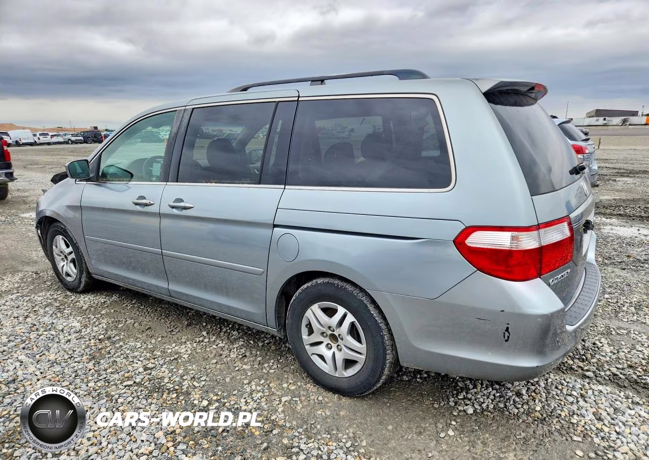 2007 Honda Odyssey Exl VIN:5FNRL38667B096723 - 2