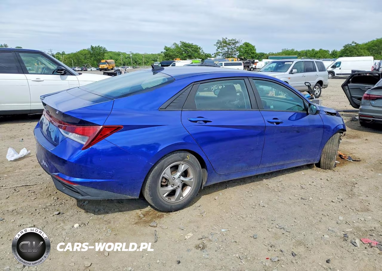 2021 Hyundai Elantra Se VIN:5NPLL4AGXMH023754 - 3