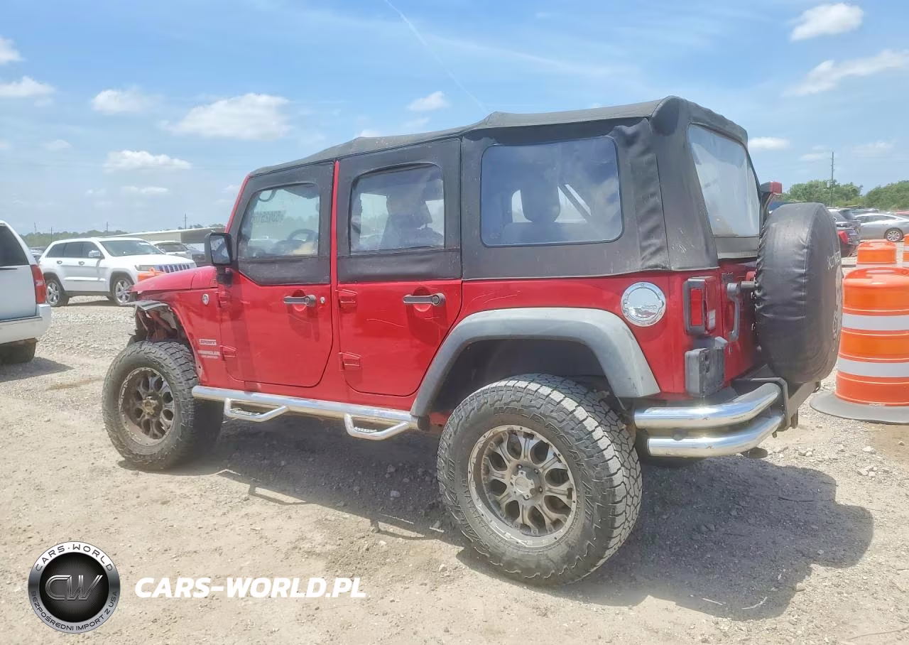 2010 Jeep Wrangler Unlimited Sport VIN:1J4BA3H14AL143614 - 2