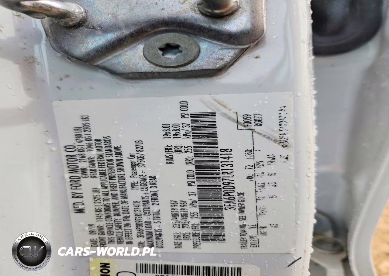 2020 Ford Fusion Titanium VIN:3FA6P0D97LR131418 - 13