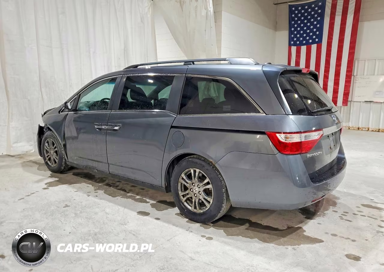 2013 Honda Odyssey Exl VIN:5FNRL5H64DB023373 - 2