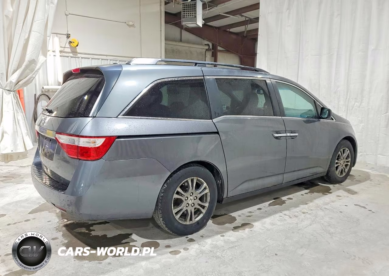 2013 Honda Odyssey Exl VIN:5FNRL5H64DB023373 - 3