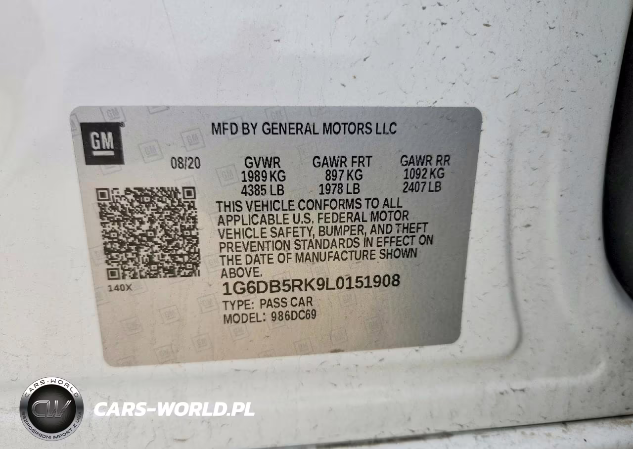 2020 Cadillac Ct4 Premium Luxury VIN:1G6DB5RK9L0151908 - 12