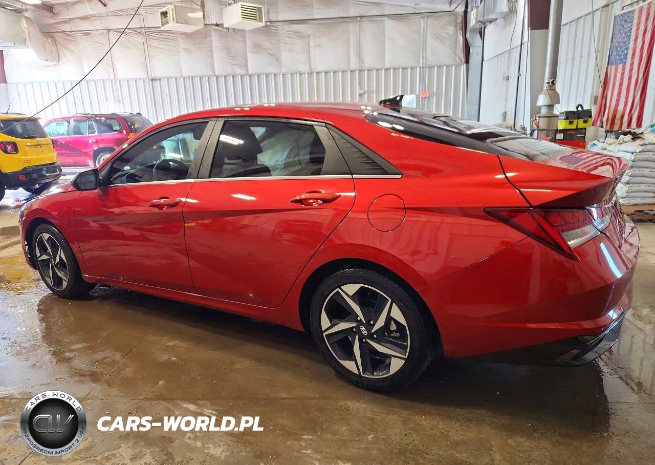 2021 Hyundai Elantra Limited VIN:KMHLP4AG4MU071322 - 2