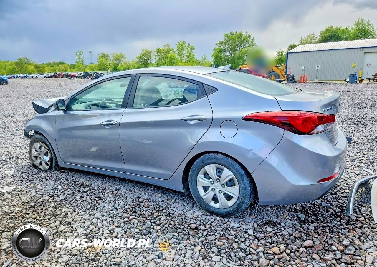 2016 Hyundai Elantra Se VIN:5NPDH4AE1GH765968 - 2