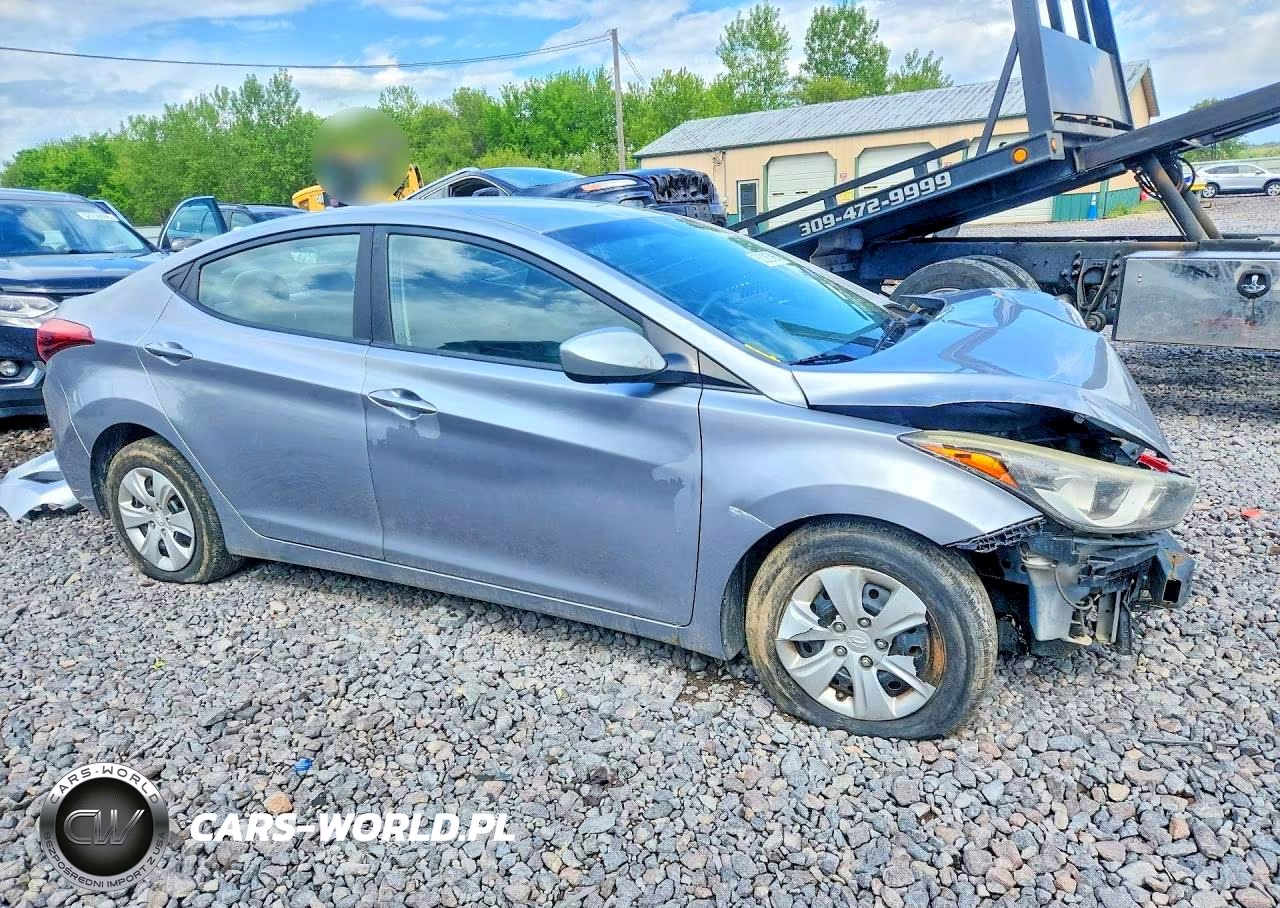 2016 Hyundai Elantra Se VIN:5NPDH4AE1GH765968 - 4