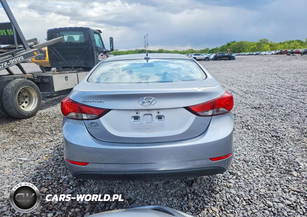 2016 Hyundai Elantra Se VIN:5NPDH4AE1GH765968 - 6