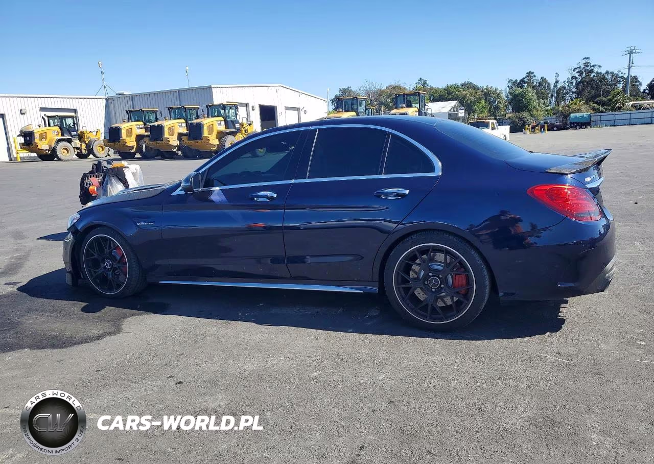 2017 Mercedes-Benz C 63 Amg-S VIN:55SWF8HBXHU229360 - 2
