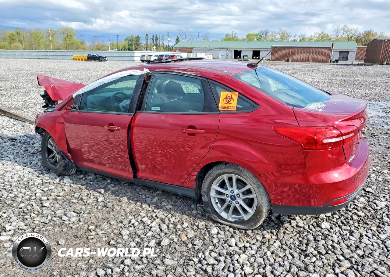 2016 Ford Focus Se VIN:1FADP3F22GL401961 - 2