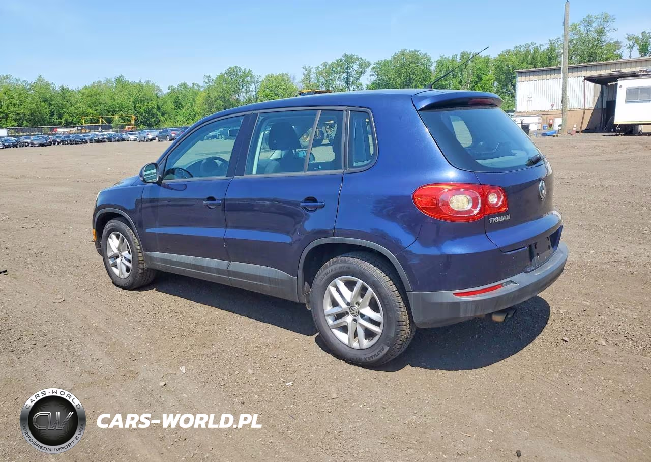 2011 Volkswagen Tiguan S VIN:WVGAV7AX0BW553432 - 2
