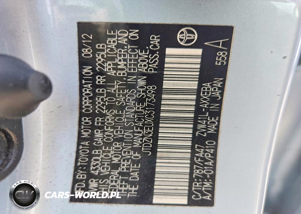 2012 Toyota Prius V Three VIN:JTDZN3EUXC3173498 - 12