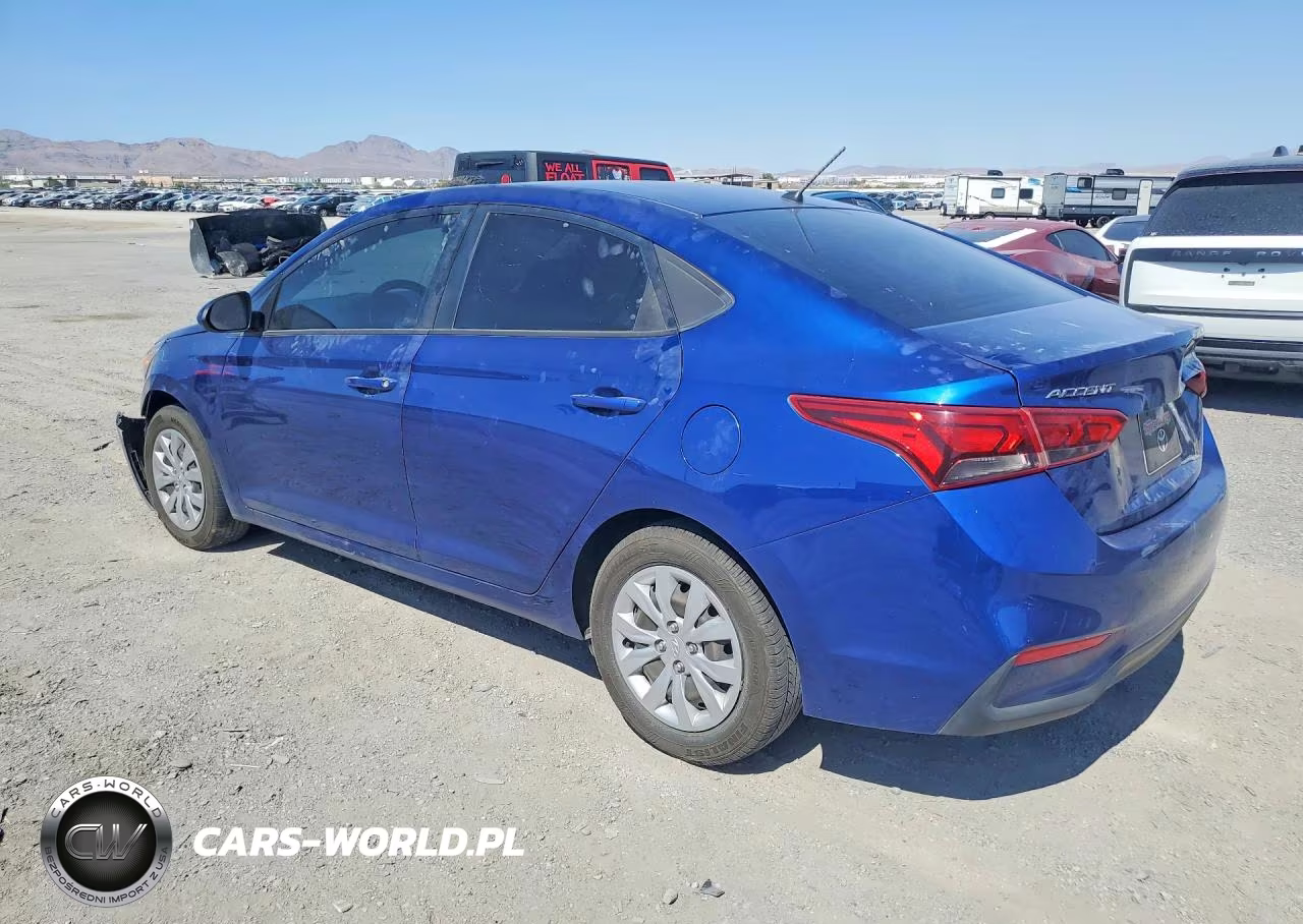 2021 Hyundai Accent Se VIN:3KPC24A68ME147553 - 2