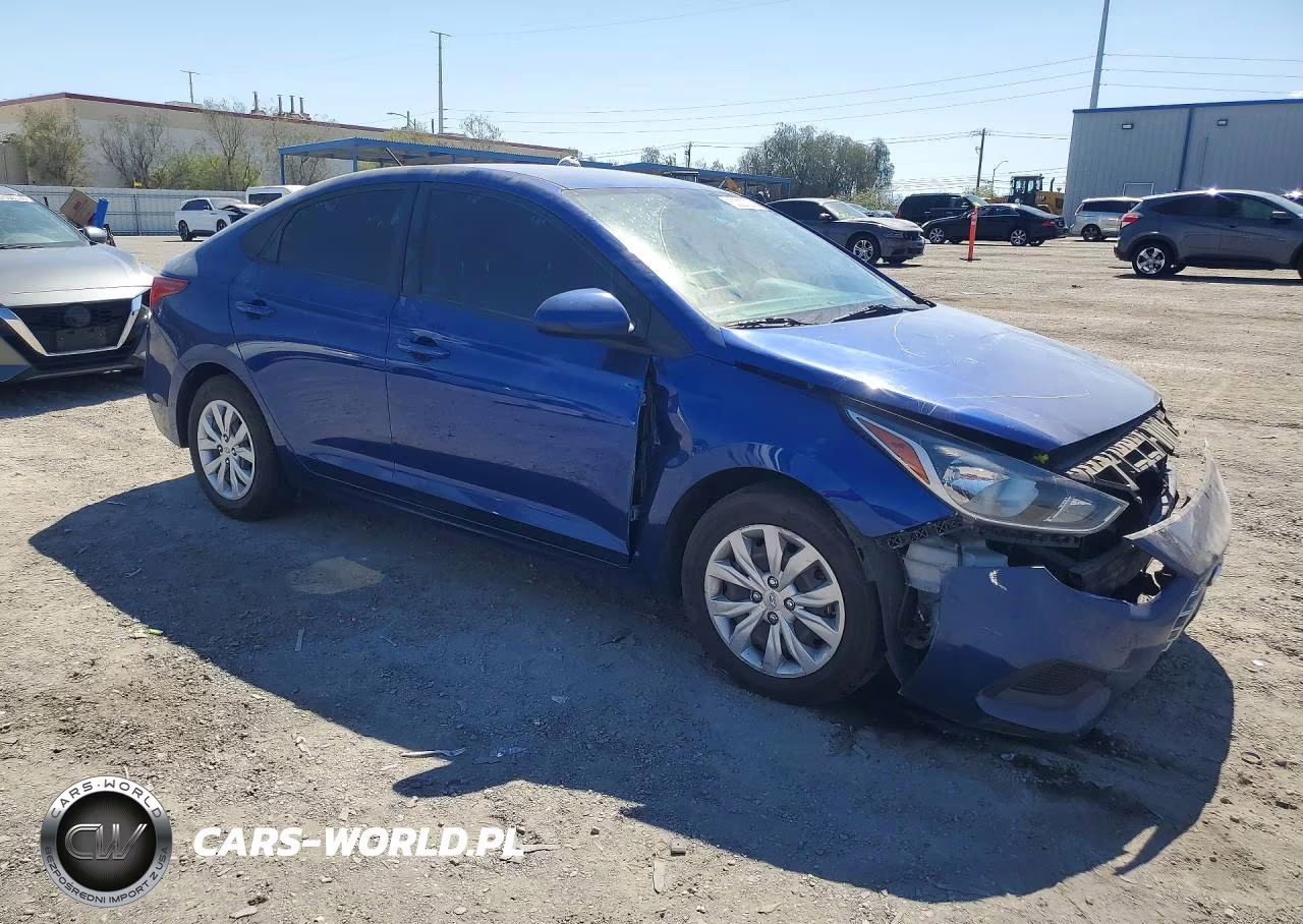 2021 Hyundai Accent Se VIN:3KPC24A68ME147553 - 4