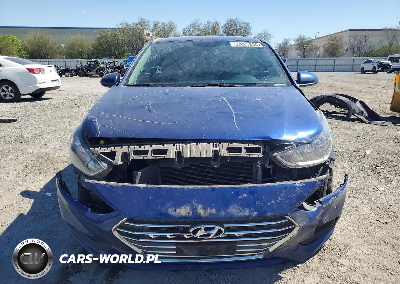 2021 Hyundai Accent Se VIN:3KPC24A68ME147553 - 5