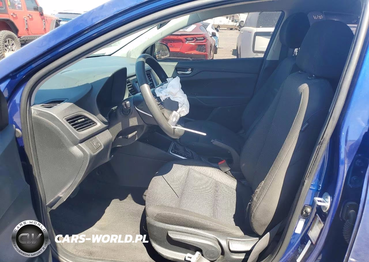 2021 Hyundai Accent Se VIN:3KPC24A68ME147553 - 7