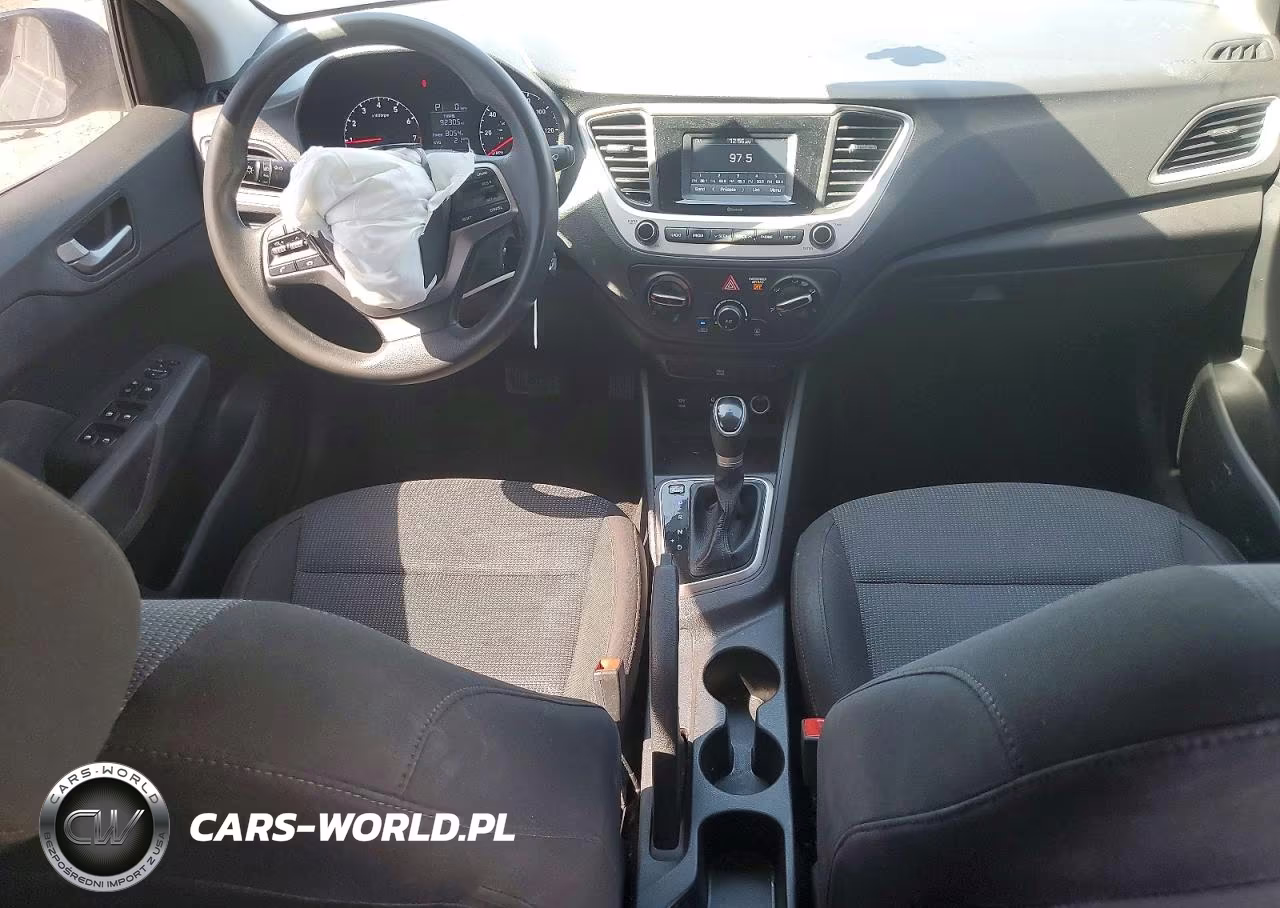 2021 Hyundai Accent Se VIN:3KPC24A68ME147553 - 8