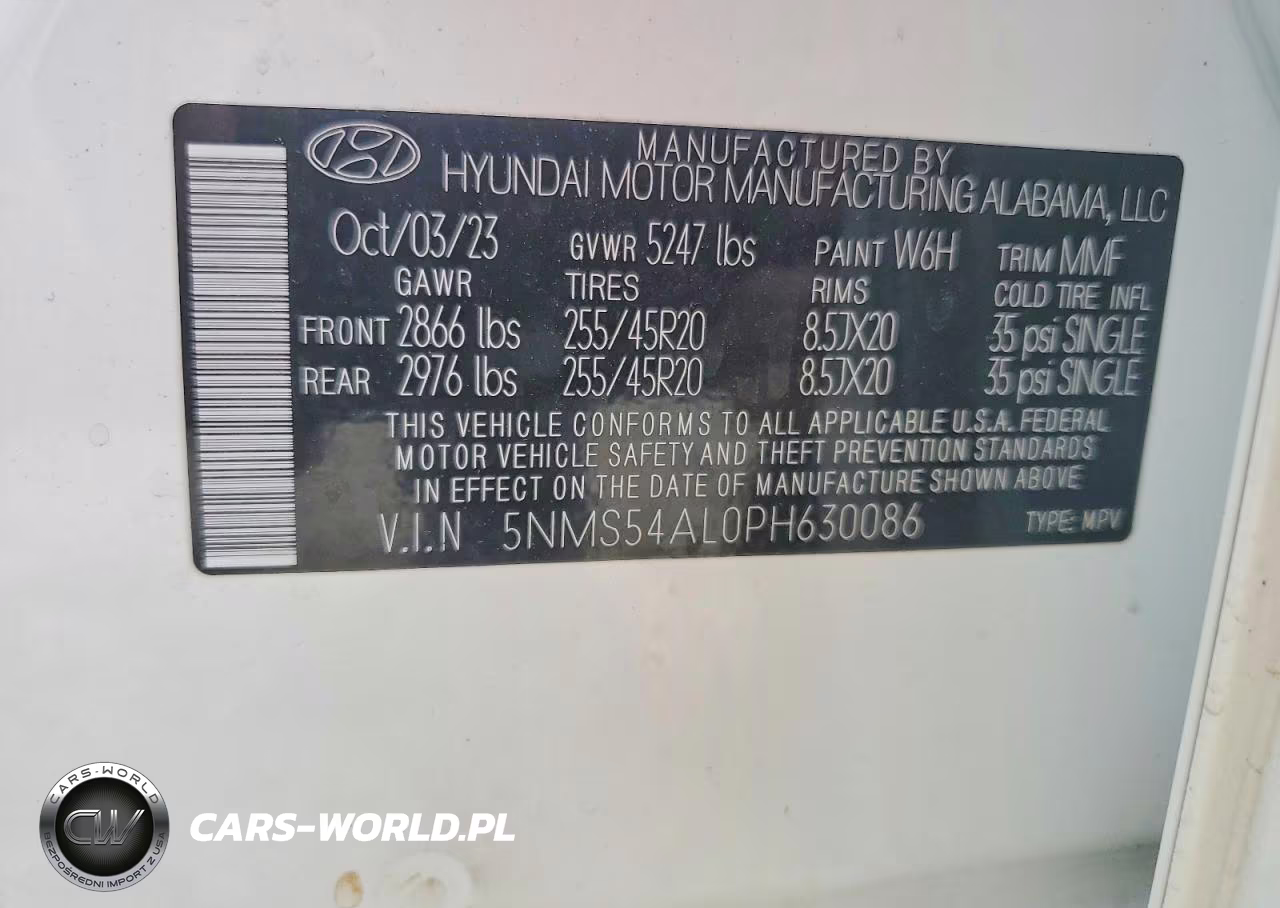 2023 Hyundai Santa Fe VIN:5NMS54AL0PH630086 - 13