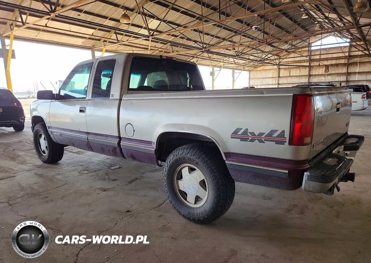 1998 GMC Sierra K1500 VIN:2GTEK19R1W1509907 - 2