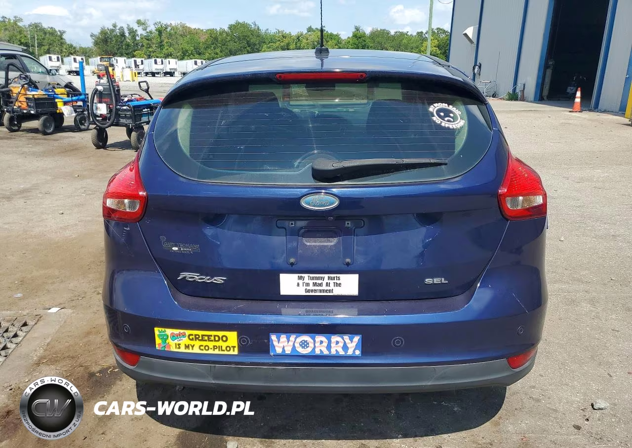 2017 Ford Focus Sel VIN:1FADP3M25HL327438 - 6