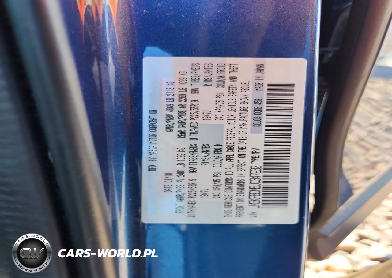 2018 Mazda Cx-5 Grand Touring VIN:JM3KFBDM5J0347932 - 13