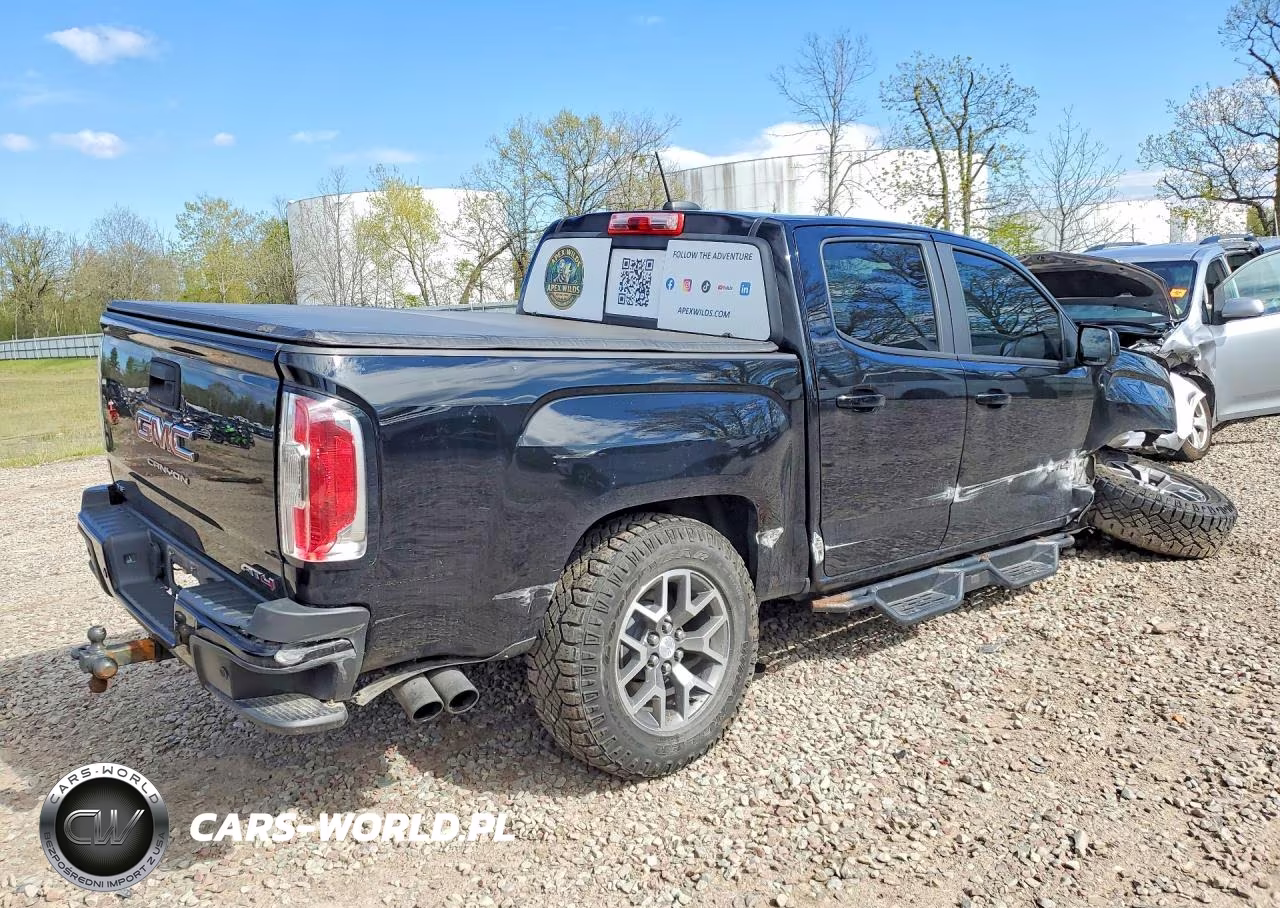 2022 GMC Canyon At4 VIN:1GTG6FEN6N1105535 - 3