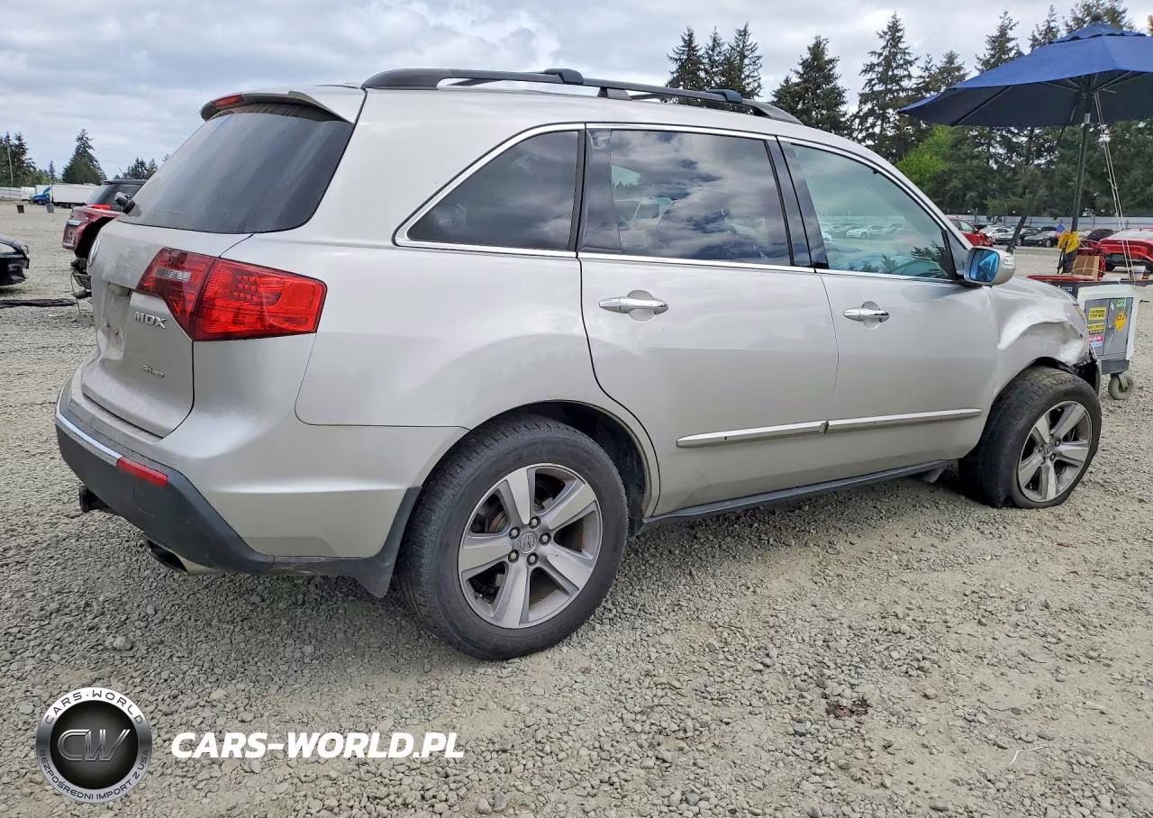 2012 Acura Mdx Technology VIN:2HNYD2H35CH509299 - 3