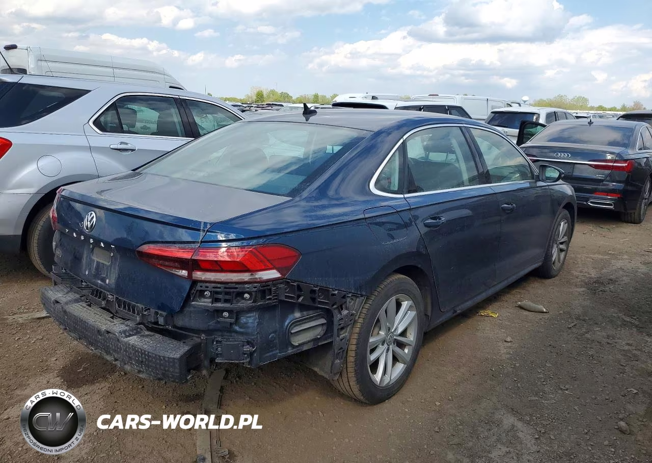 2020 Volkswagen Passat Se VIN:1VWSA7A34LC007265 - 3